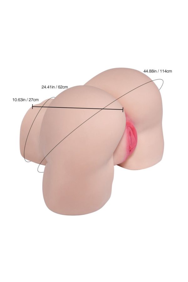 Tantaly 38.9LB Big Ass Realistic Pussy Sex Doll with Tantabutt - Daisy at rosemarydoll