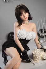 Jiusheng 148cm4ft10 B-Cup Silikon Sex Puppe - Hina bei rosemarydoll