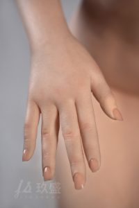 Jiusheng 148cm4ft10 B-Cup Silikon Sex Puppe - Hina bei rosemarydoll