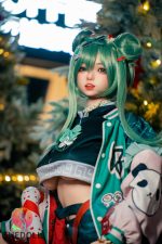 SHE 156cm5ft1 E-cup Silicone Head Doll - Ailin at rosemarydoll