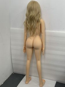 Orange en 160cm5ft3 G-cup Silicone Head Doll - Fuke à rosemarydoll