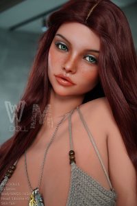 WM 165cm5ft5 F-cup Silicone Head S-TPE Body Sex Doll - Reslura en rosemarydoll