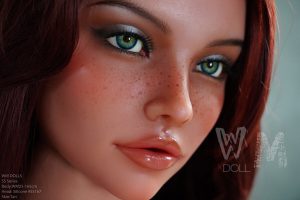 WM 165cm5ft5 F-cup Silicone Head S-TPE Body Sex Doll - Reslura en rosemarydoll