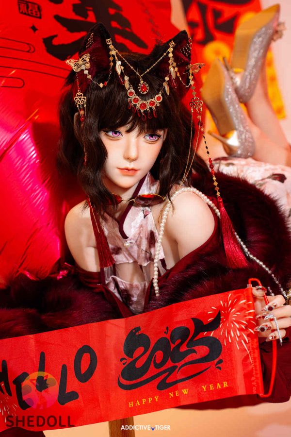 SHE 168cm5ft6 D-cup Silicone Head Sex Doll - Gu Xiaoyu at rosemarydoll