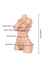 LoveNestle 45cm1ft6 Mini Sex Doll Big Boobs Sex Doll Torso – Madison at rosemarydoll
