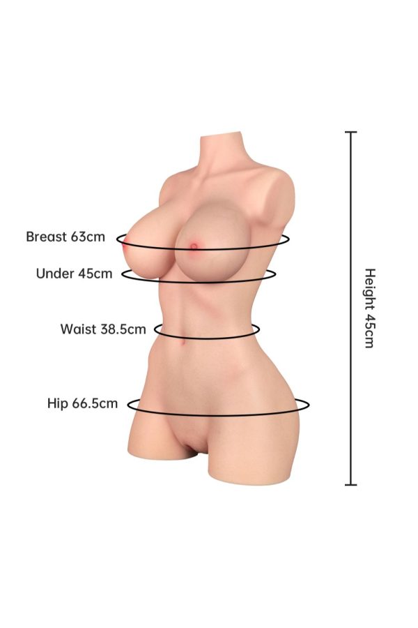LoveNestle 45cm1ft6 Mini Sex Doll Big Boobs Sex Doll Torso – Madison at rosemarydoll