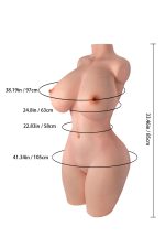 LoveNestle 65.9LB Big Boob Mini Muñeca Sexual de Silicona - Vanessa en rosemarydoll