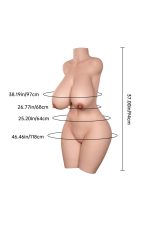 LoveNestle 72.8LB Lifesize Anime Sex Doll SSBBW Sex Doll - Romona en rosemarydoll