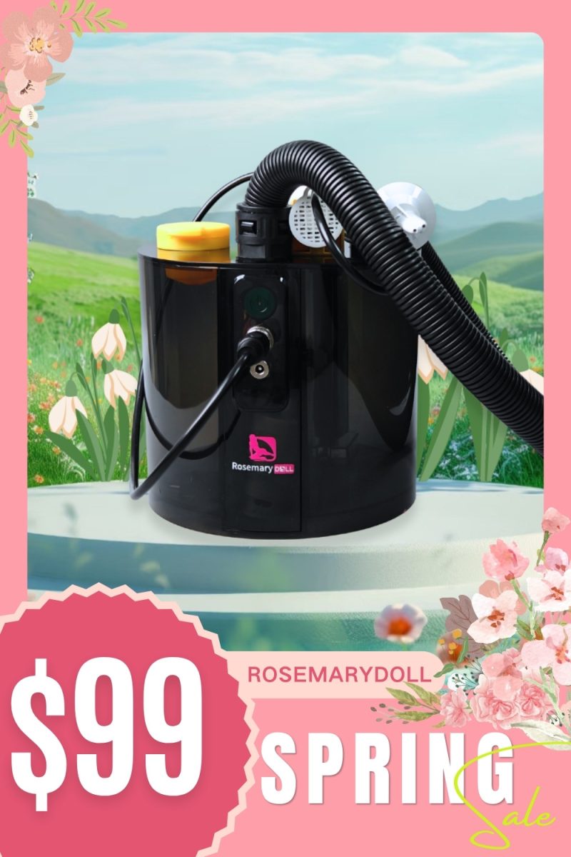 Automatic Love Holes Cleaning &amp; Drying Douche for Sex Doll 2.0