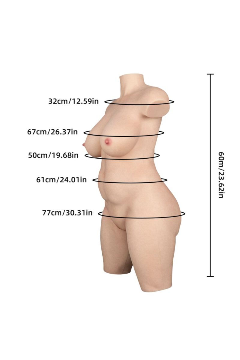 27.56LB BBW Sex Doll Silicone Sex Doll for Men – Medium Olivia