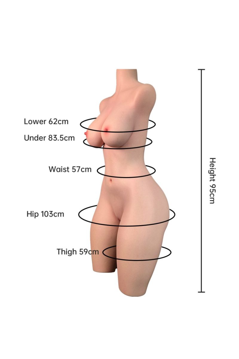 LoveNestle 95cm3ft1 Mini Sex Doll Lifelike Sex Doll Torso – Savannah at rosemarydoll