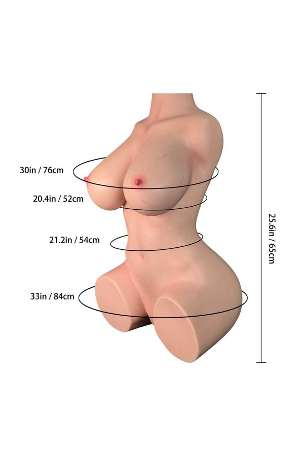 LoveNestle 65cm2ft2 Mini Sex Doll Big Boobs Sex Doll Torso – Quinn at rosemarydoll