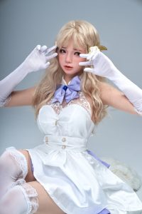 Sanhui 158cm5ft2 F-cup Silicona Sex Doll - Niuzai en rosemarydoll