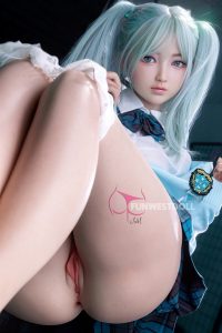 FunWest 159cm5ft3 A-cup Silicone Sex Doll – Amy at rosemarydoll