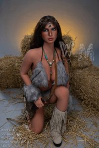 WM 165cm5ft5 F-cup Silicona Cabeza S-TPE Cuerpo Sex Doll - Repula en rosemarydoll