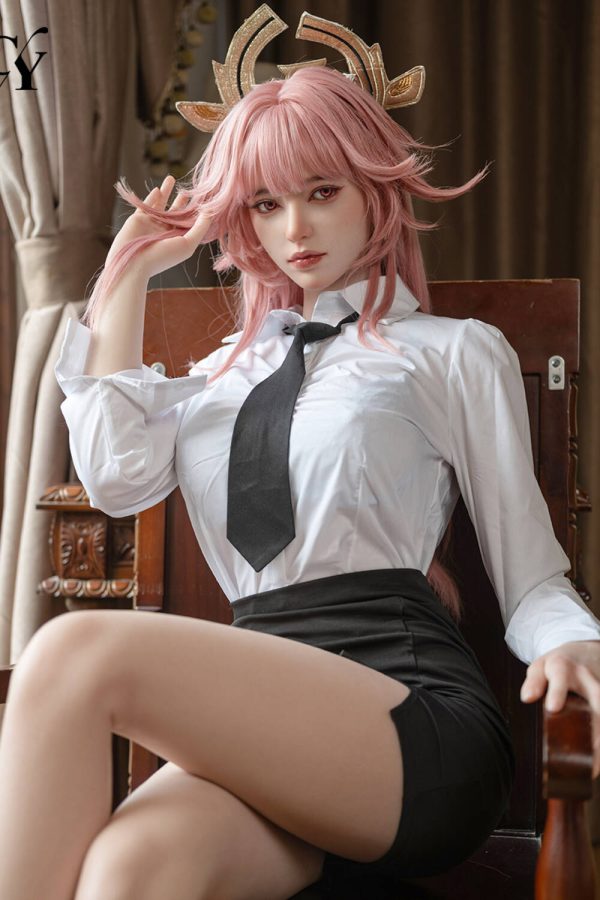TOP-CYDOLL 168cm5ft6 F-cup Silicone Head Sex Doll – Miko at rosemarydoll