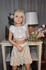 Jiusheng 148cm4ft10 B-cup Silicona Sex Doll - Sora en rosemarydoll