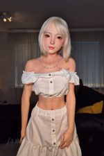 Jiusheng 148cm4ft10 B-cup Silicona Sex Doll - Sora en rosemarydoll