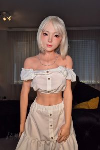 Jiusheng 148cm4ft10 B-cup Silicona Sex Doll - Sora en rosemarydoll