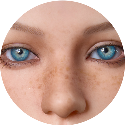 Implanted Eyebrows & Eyelashes (FREE)