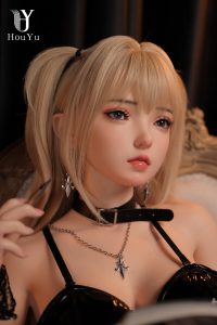 HouYu 158cm5ft2 D-cup Silicone Sex Doll - Eva at rosemarydoll