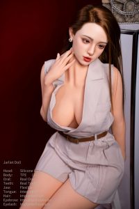 Jarliet 163cm5ft4 G-cup Silicone Head Sex Doll – Lynn at rosemarydoll
