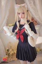 SHEDOLL 148cm4ft10 C-cup Silicone Head Sex Doll – Xixi at rosemarydoll
