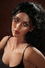 Sigafun 159cm5ft3 D-cup Silicona Cabeza Sex Doll - Cecily en rosemarydoll