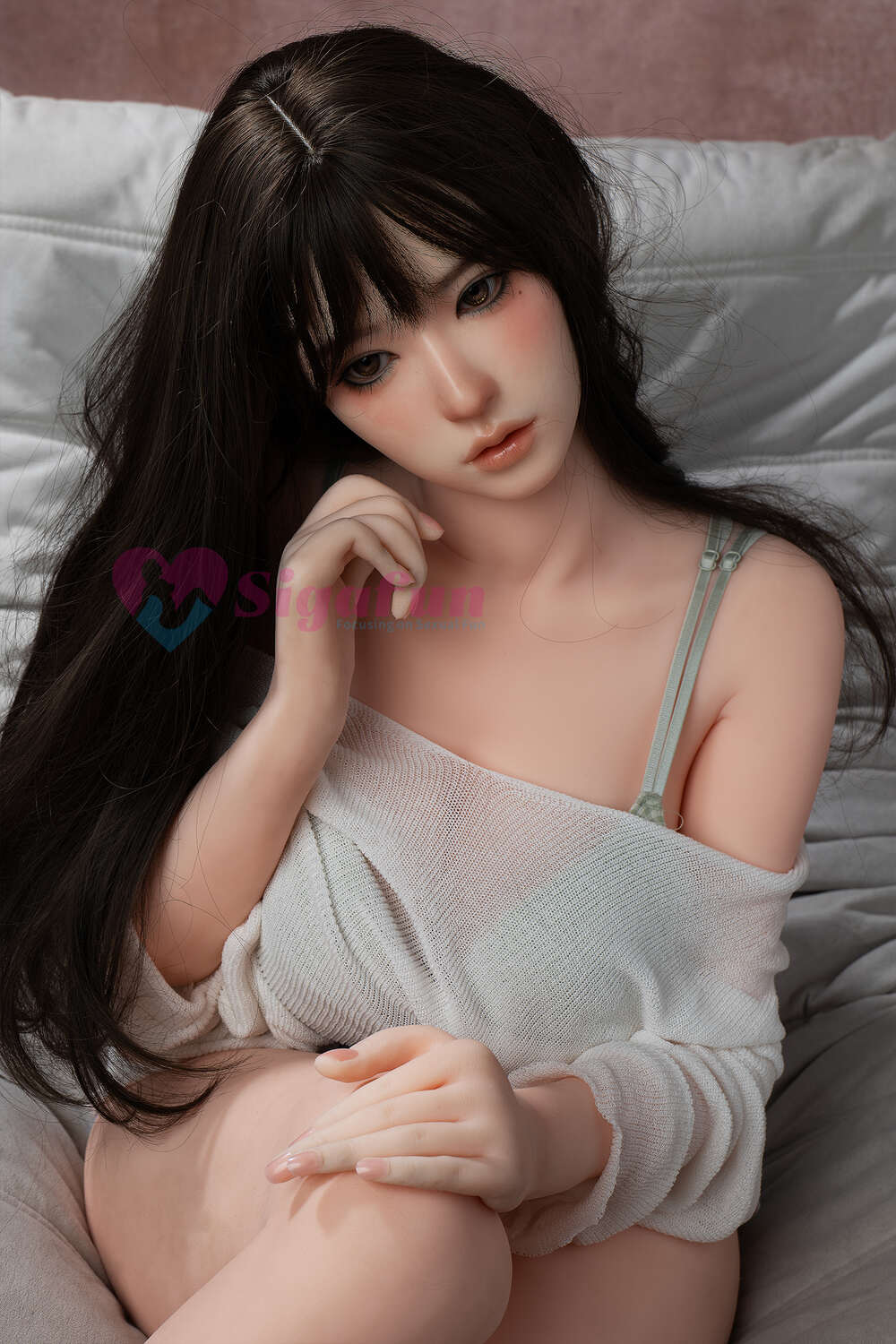 159cm5ft3 D-cup Silicone Head Sex Doll - SG5 (12) Sigafun 159cm5ft3 D-cup Silicona Cabeza Sex Doll - SG5 en rosemarydoll