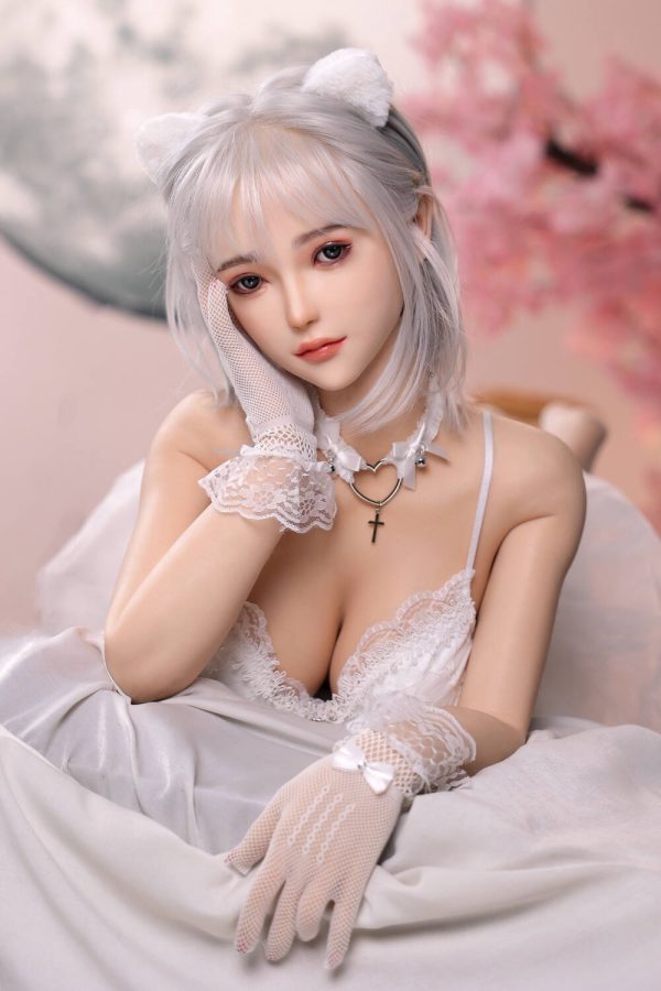 JY 163cm5ft4 F-cup Silicone Head Sex Doll – Peach at rosemarydoll