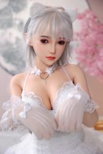 JY 163cm5ft4 F-cup Silicone Head Sex Doll – Peach at rosemarydoll