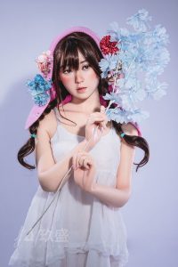 Jiusheng 150cm4ft11 B-cup Silicona Sex Doll - Enya en rosemarydoll