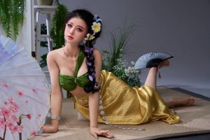 Sanhui 155cm5ft1 E-cup Silicona Sex Doll - Ruoxue en rosemarydoll