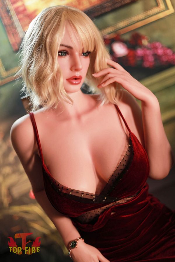 Top-fire 158cm5ft2 F-cup Silicona Sex Doll - Jasmine en rosemarydoll