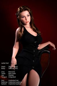 Jarliet 165cm5ft5 C-cup Silicona Sex Doll - Ena en rosemarydoll