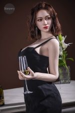 Starpery 165cm5ft5 G-Cup Silikon Kopf Sex Puppe - Baochai bei rosemarydoll