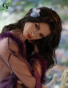 TOP-CY 176cm5ft9 Silicone Head Doll - Elodie at rosemarydoll