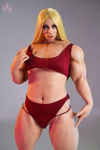 Castle 160cm5ft3 B-cup Poupée sexuelle en silicone - Priya at rosemarydoll