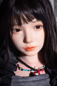 SHE 168cm5ft6 D-cup Silicona Cabeza Sex Doll - Zhiyuan en rosemarydoll