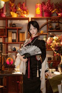 SHEDOLL 156cm5ft1 E-cup Silikon Kopf Sex Puppe - Jiang Xiaoli bei rosemarydoll