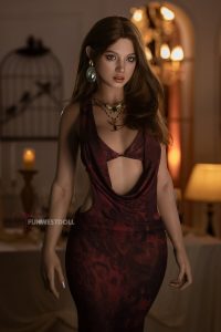 Funwest 159cm5ft3 A-cup Silicone Sex Doll – Lyra at rosemarydoll