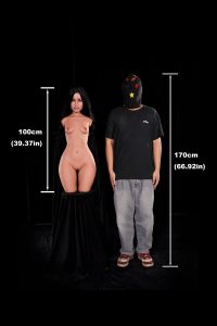 Climax 100cm3ft3 A-cup Silicone Sex Doll Torso - Raven at rosemarydoll