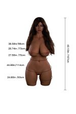 Erovenus 107cm3ft6 I-cup Silicone Sex Doll Torso – Roxy at rosemarydoll
