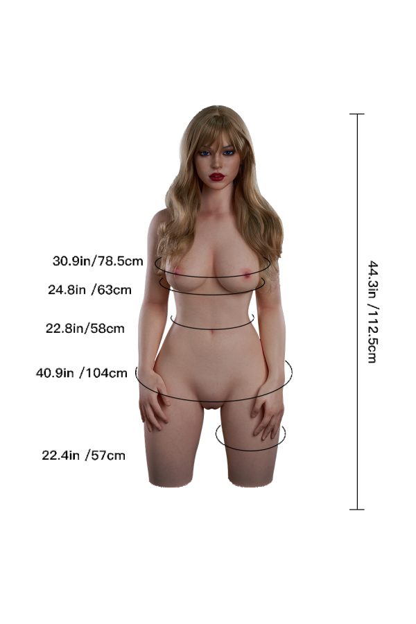 Erovenus 112.5cm3ft8 D-cup Silicone Sex Doll Torso – Doris at rosemarydoll