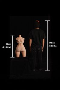 Climax 80cm2ft7 E-cup Ultra Lightweight Silicone Sex Doll Torso - 883 at rosemarydoll