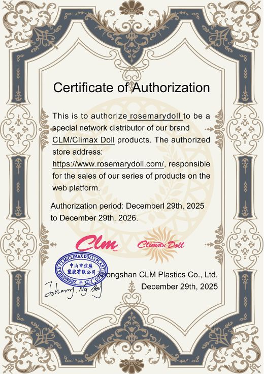 Climax Doll Authorization 2026
