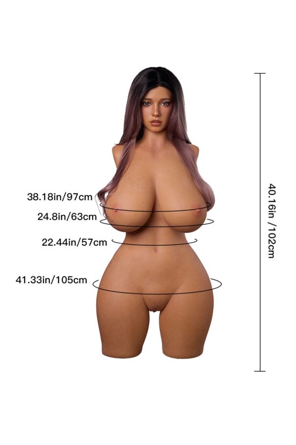 Erovenus 102cm3ft4 M-cup Silicone Sex Doll Torso – Phoebe at rosemarydoll