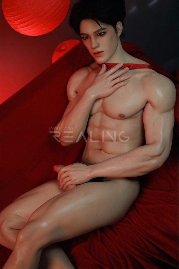 REALING 180cm5ft11 Male Silicone Sex Doll – Regan at rosemarydoll