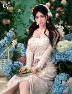TOP-CY 167cm5ft6 D-cup Silicone Head Sex Doll – Una at rosemarydoll