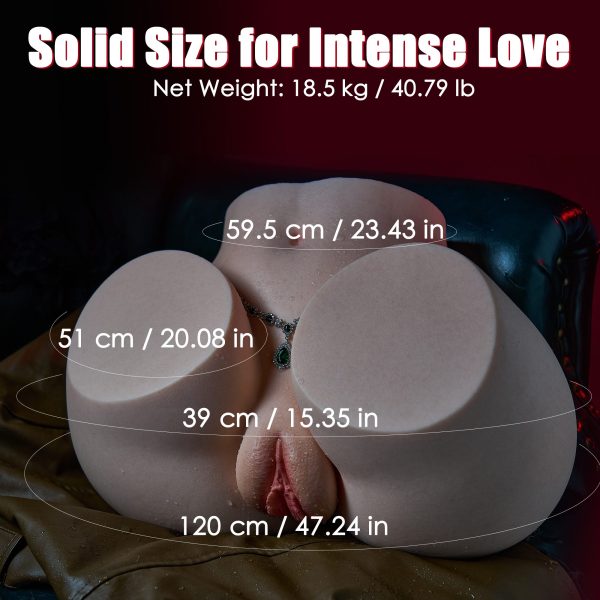 MissterVerse Vera 40.79LB Realistic Silicone Big Ass Sex Doll with Bubble Butt at rosemarydoll